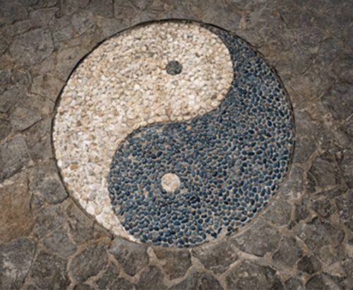 Yin und Yang Symbol